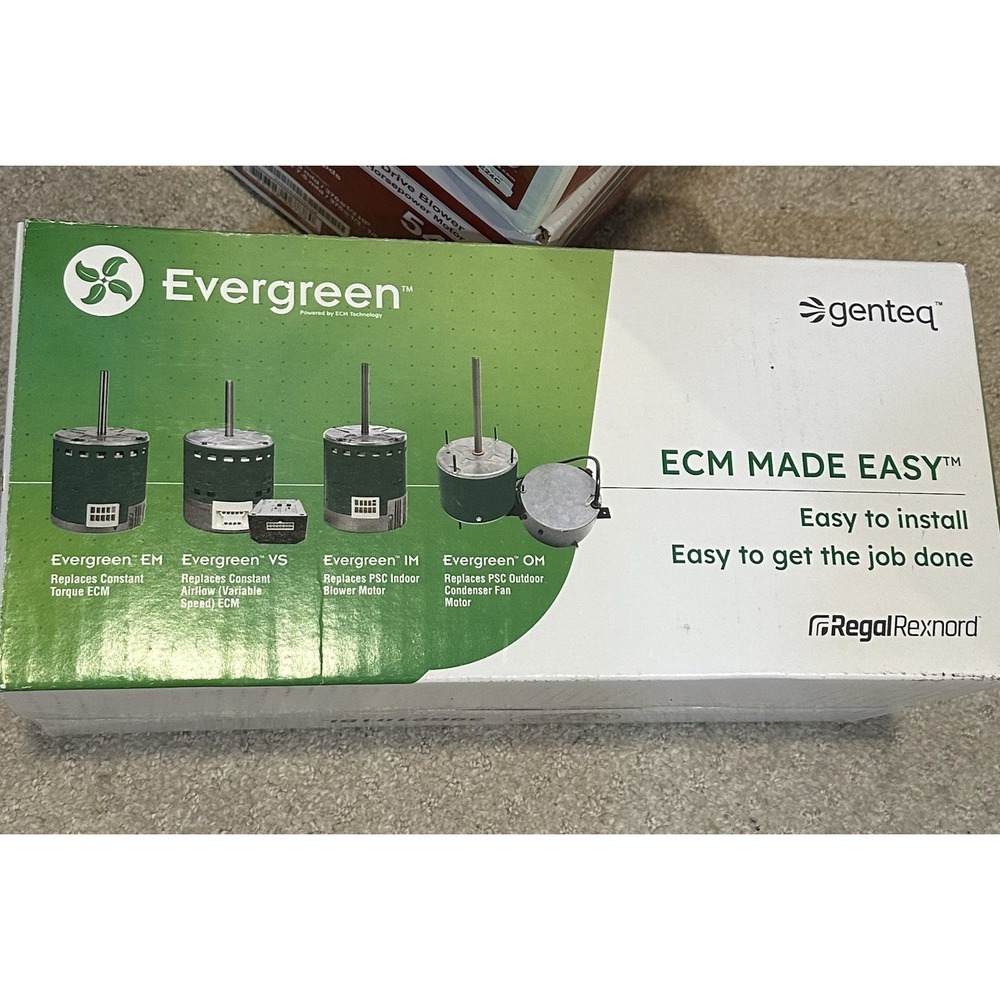 Evergreen Scientific Furnace Blower‎ Motor New In Box